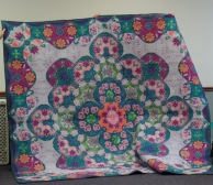 Mary Sue Nunley embroidered quilt